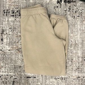 Women’s ARITZIA TNA Tan Joggers/Sweatpants.